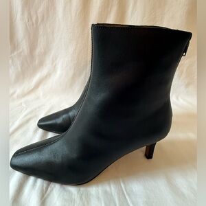 Madewell The Dimes Kitten-Heel Ankle Boot